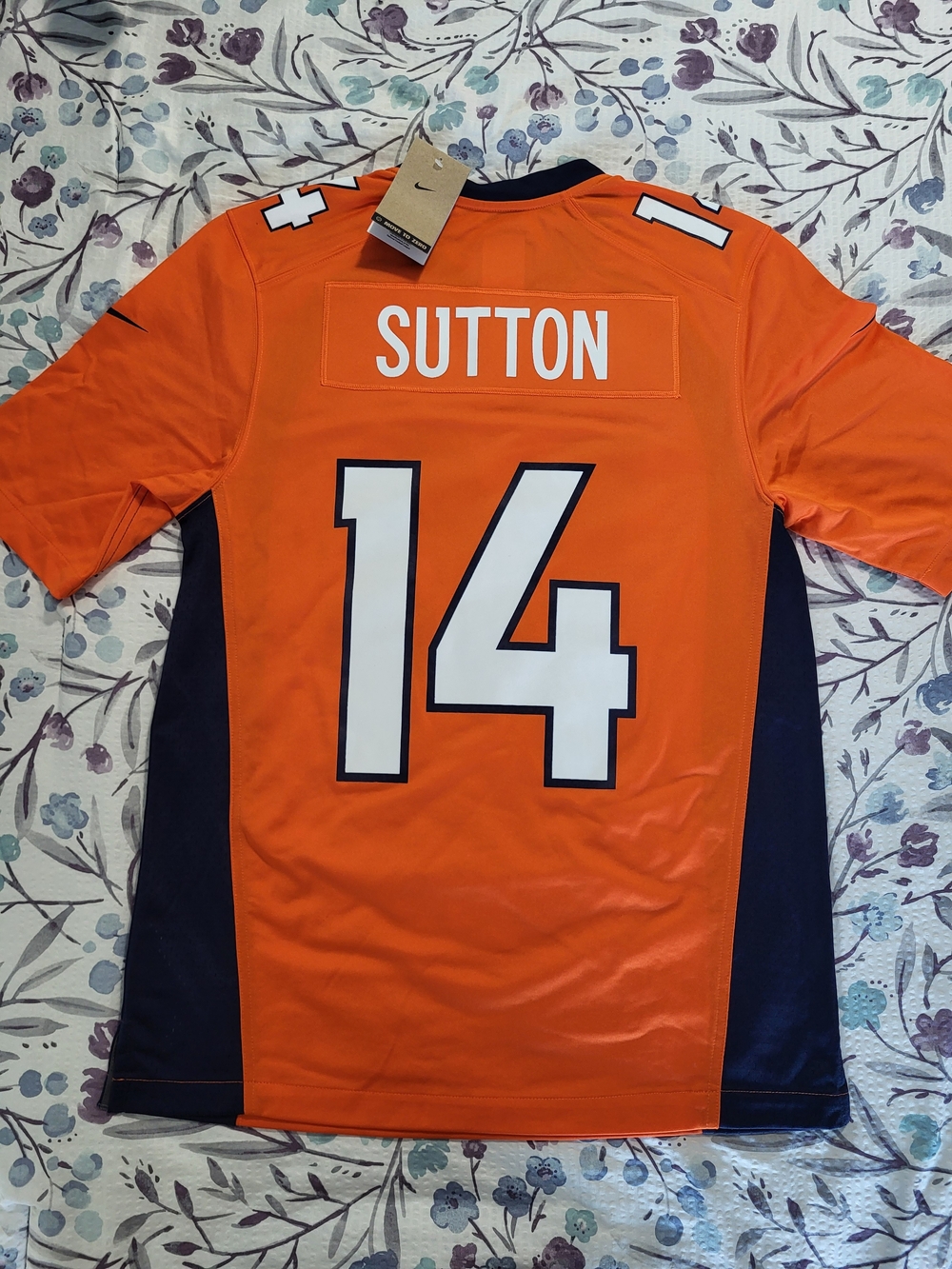 NIKE COURTLAND SUTTON Denver Broncos AUTHENTIC #14 Jersey, NEW, $130